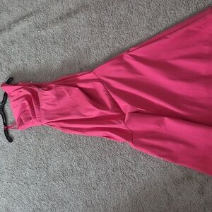 Chic Pink One-Shoulder Dress